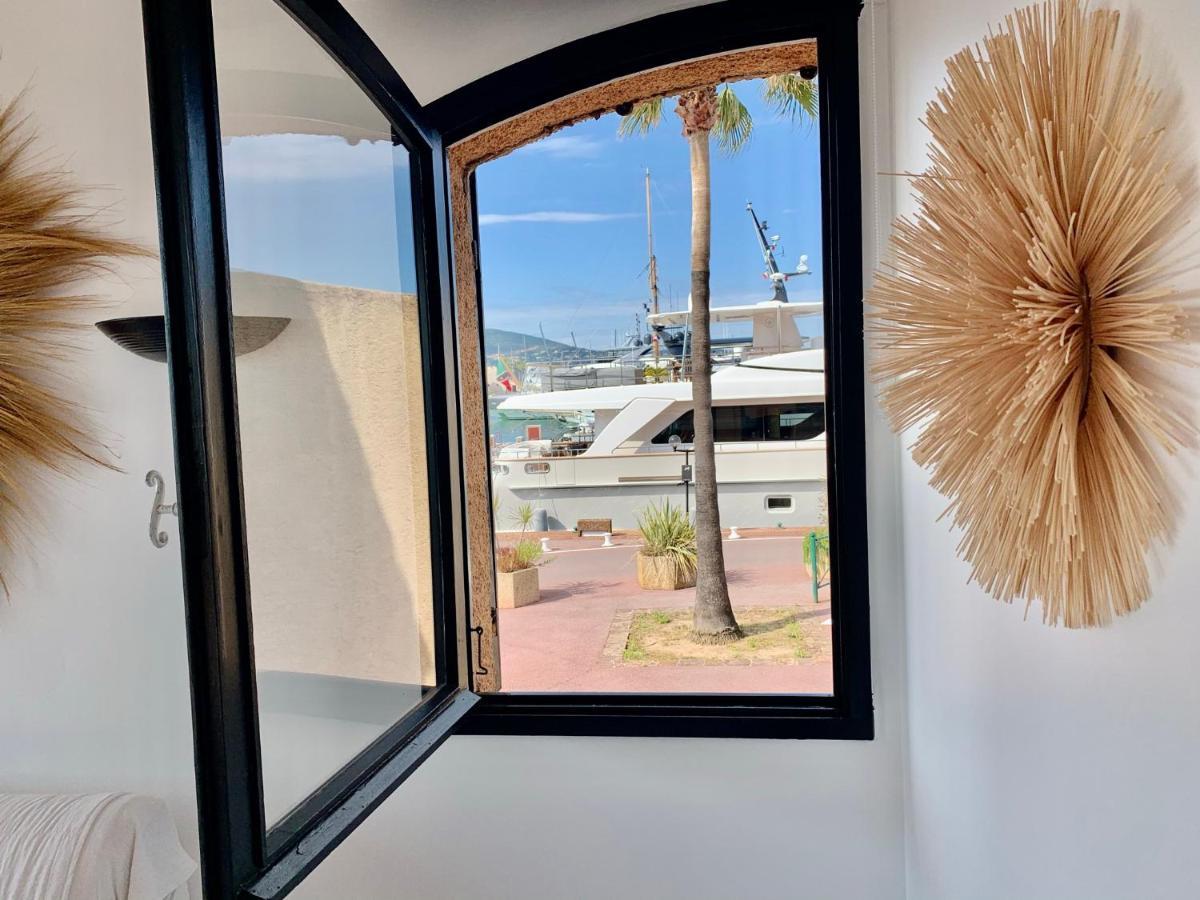 Marinesappartement-Yachts View, 100M Beach, Fiber Wifi High Speed Saint-Tropez Kültér fotó